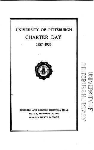 Commencement (University of Pittsburgh)