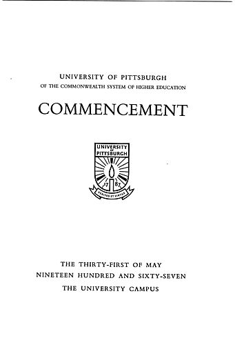 Commencement (University of Pittsburgh)