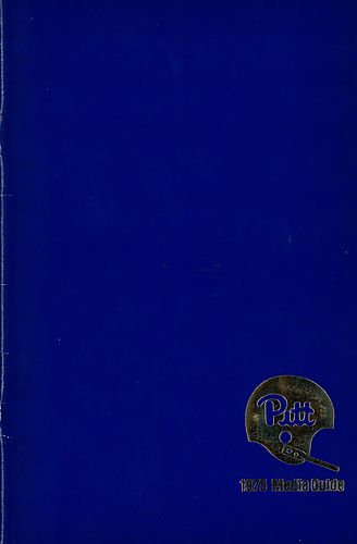 Pitt football media guide