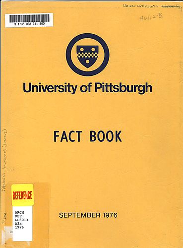 University of Pittsburgh fact book