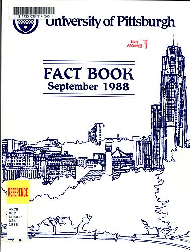 University of Pittsburgh fact book
