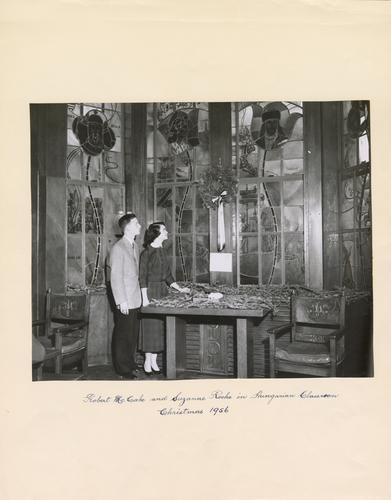 Students Observe the Hungarian Classroom in the Cathedral of Learning