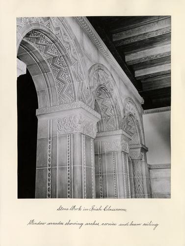 Window Arcades in the Irish Classroom in the Cathedral of Learning