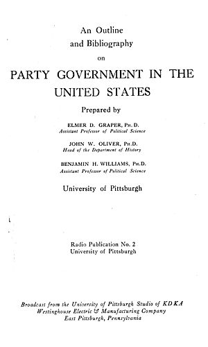 Party government in the United States