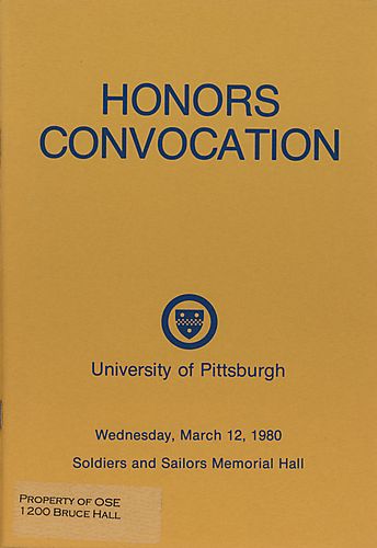 Honors convocation