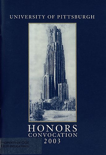 Honors convocation