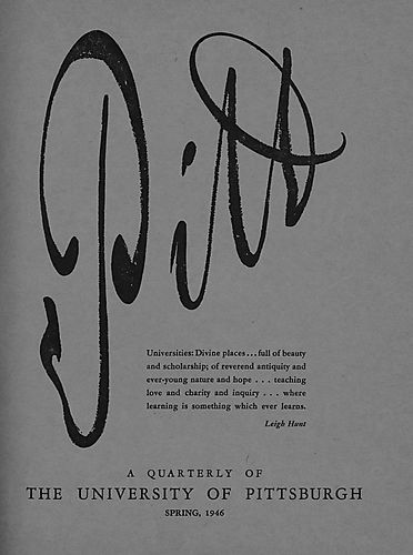 Pitt (Pittsburgh, Pa. : 1939)