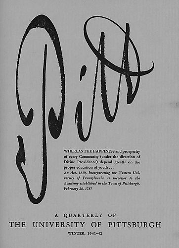 Pitt (Pittsburgh, Pa. : 1939)