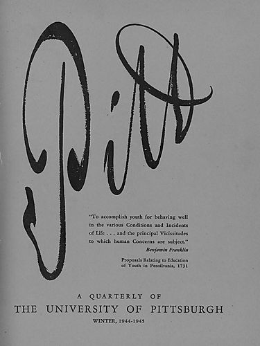 Pitt (Pittsburgh, Pa. : 1939)