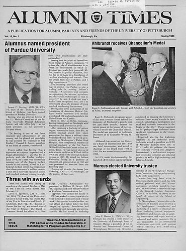 Alumni times (University of Pittsburgh)