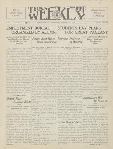 Pitt weekly