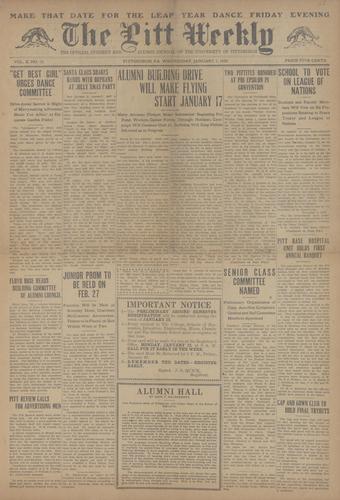 Pitt weekly