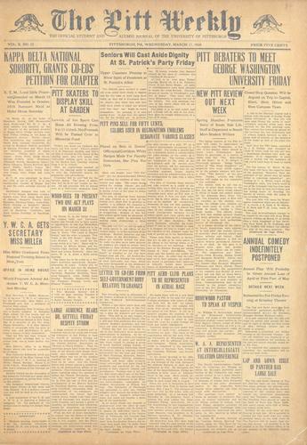 Pitt weekly
