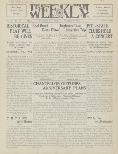 Pitt weekly