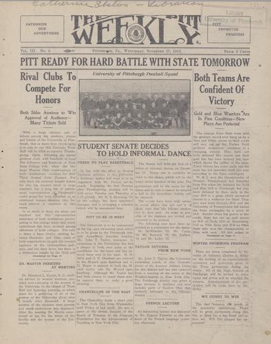 Pitt weekly