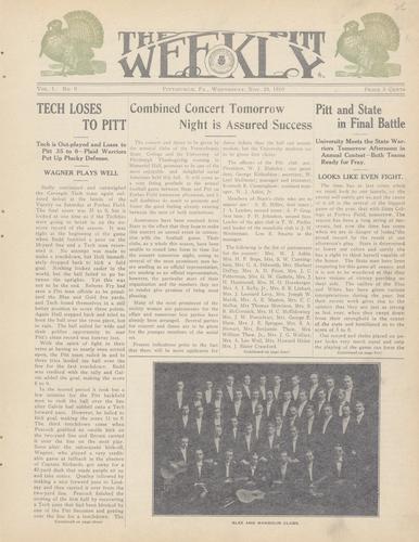 Pitt weekly