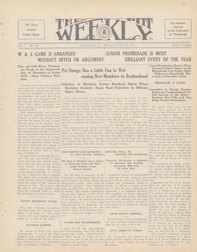 Pitt weekly