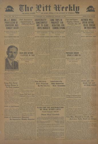 Pitt weekly