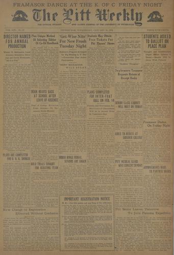 Pitt weekly