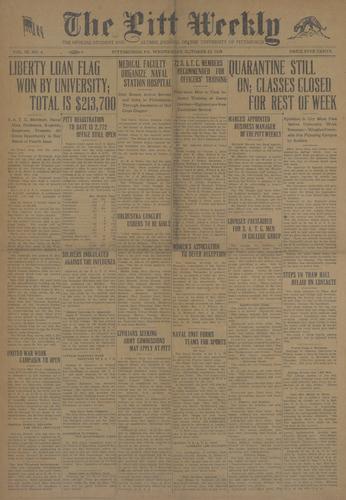 Pitt weekly