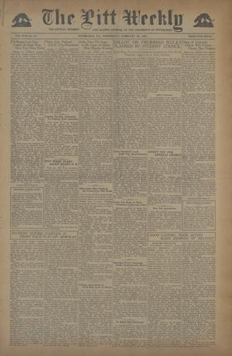 Pitt weekly