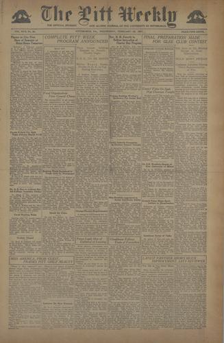 Pitt weekly