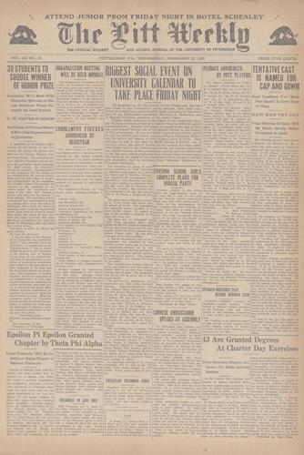 Pitt weekly