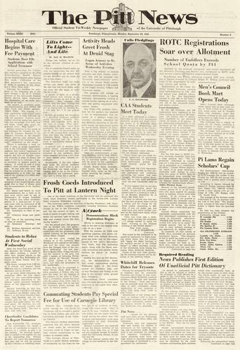 Pitt news