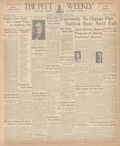 Pitt weekly