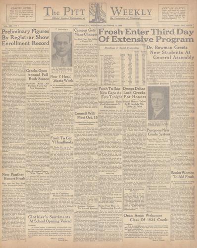 Pitt weekly
