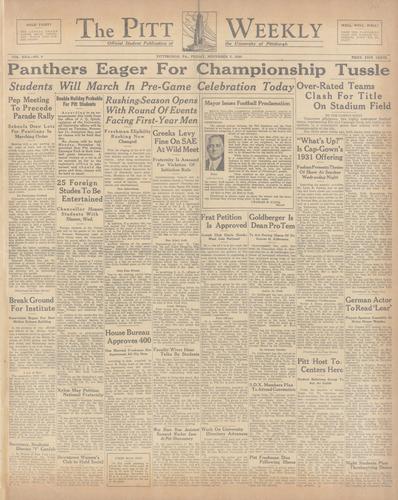 Pitt weekly
