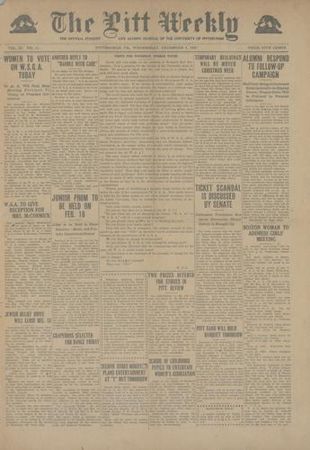 Pitt weekly