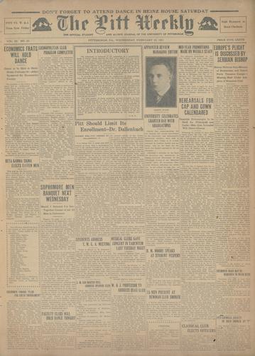 Pitt weekly