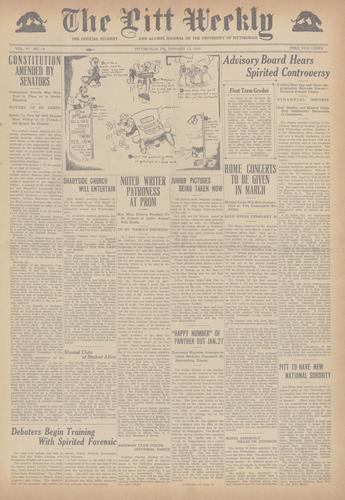 Pitt weekly