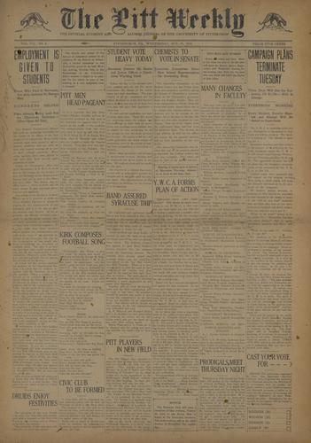 Pitt weekly