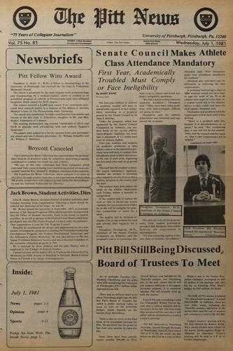 Pitt news
