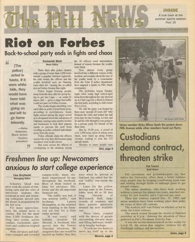 Pitt news