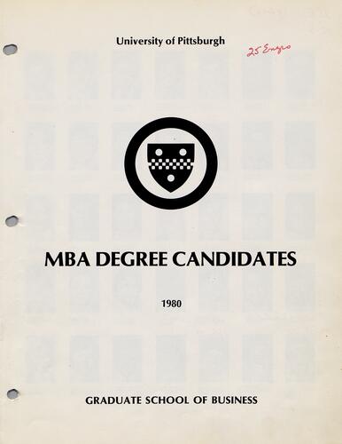 MBA Degree Candidates
