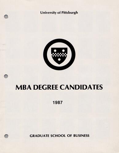 MBA Degree Candidates