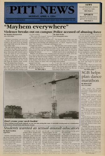 Pitt news