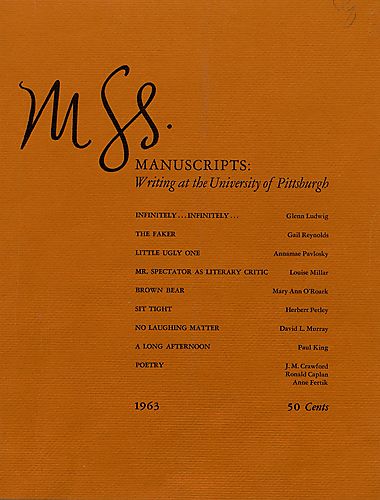 MSS, Manuscripts