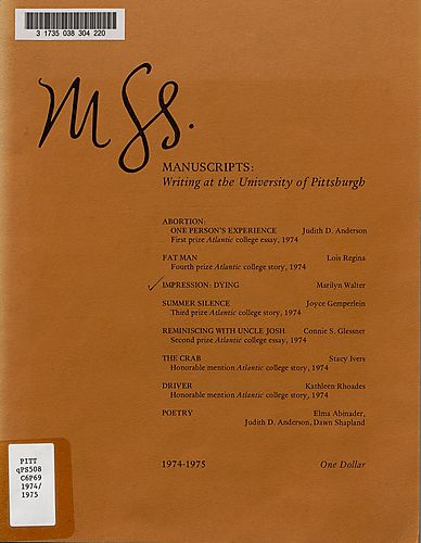 MSS, Manuscripts