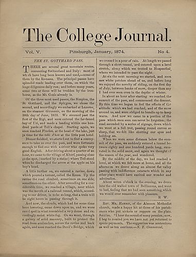 College journal