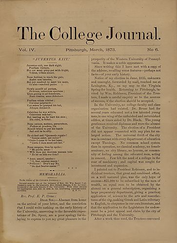 College journal