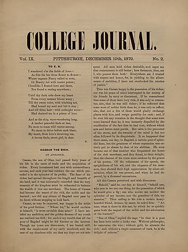 College journal