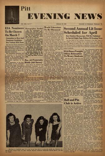 Pitt evening news