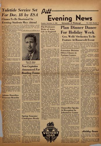 Pitt evening news