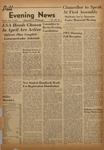 Pitt evening news