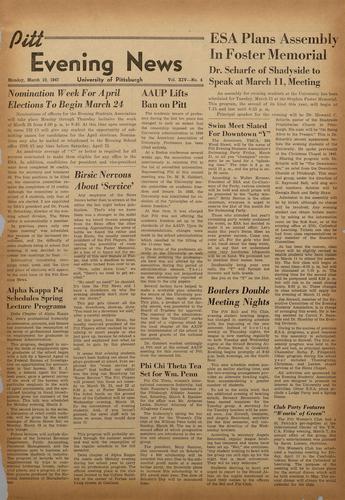 Pitt evening news