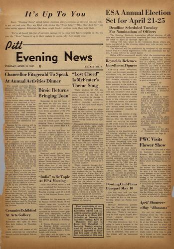 Pitt evening news